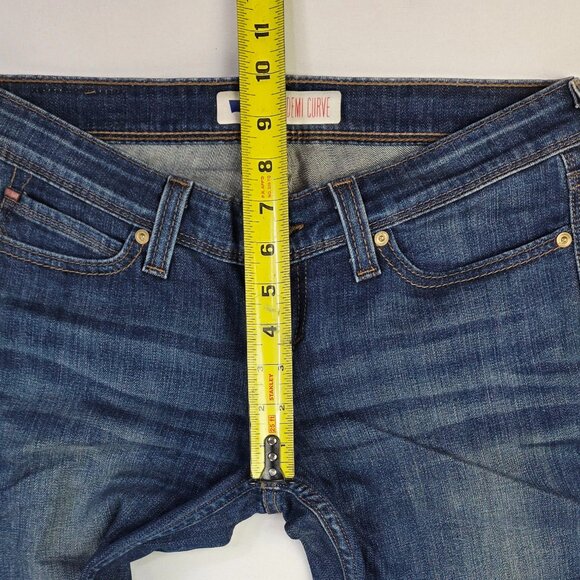 Lev's Demi Curve Size 5M Womens Juniors 30 Inch Inseam Blue Denim Straight Jeans - Picture 2 of 12